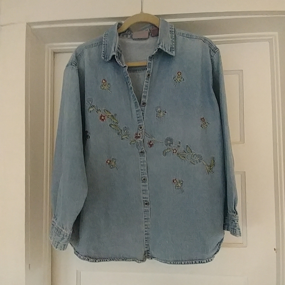 Premier International - faded denim shirt